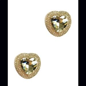“Heart Of Gold” Stud Earrings